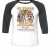Unisex 3/4 Baseball Tee