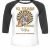 Unisex 3/4 Baseball Tee