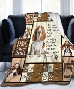 Basset Hound Blanket
