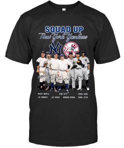 squad up new york yankees t