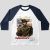 Unisex 3/4 Baseball Tee