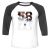 Unisex 3/4 Baseball Tee
