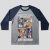 Unisex 3/4 Baseball Tee