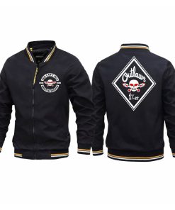 Zipper Jacket Front+ Back Sided Design