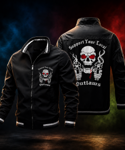Zipper Jacket Front+ Back Sided Design