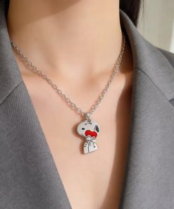 Snoopy Love Necklace