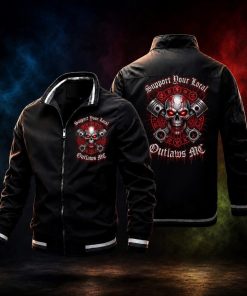Zipper Jacket Front+ Back Sided Design